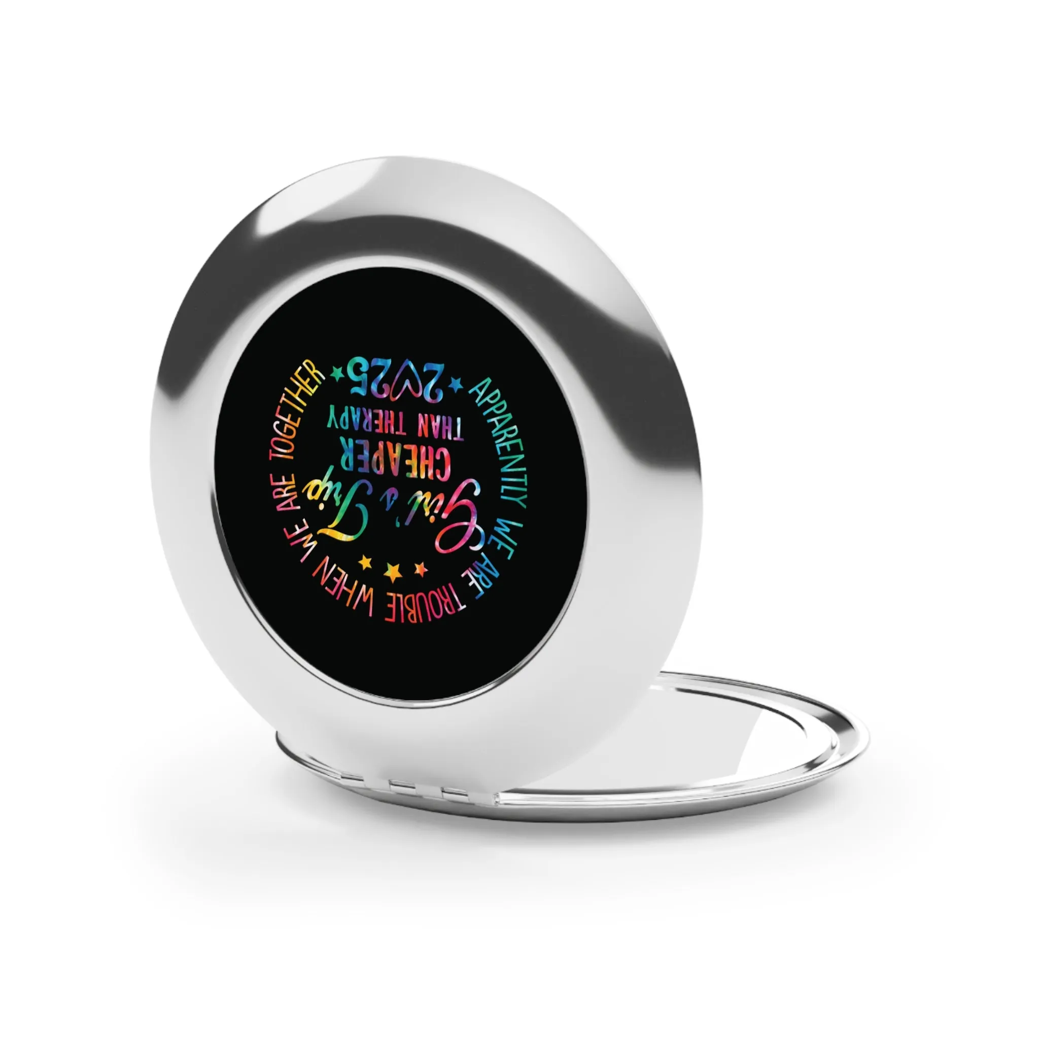 "Stay Camera Ready – Girls Trip Mirror, Cheaper Than Therapy!"