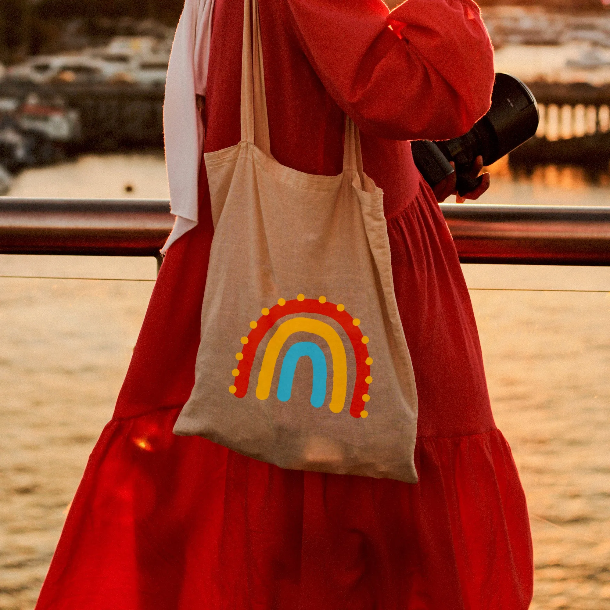 Rainbow Tote Bag