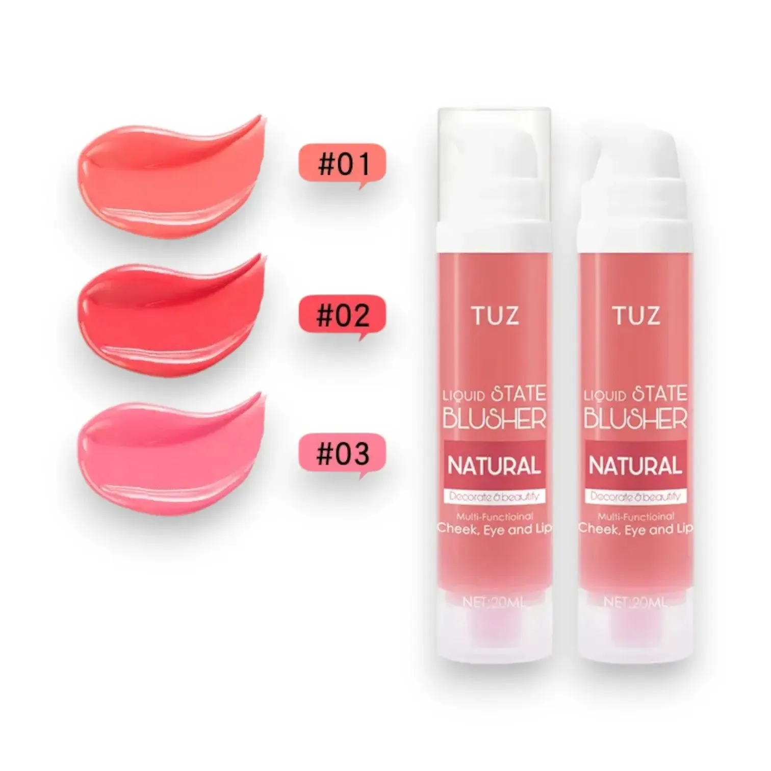 TUZ Liquid State Blusher Natural  20ml