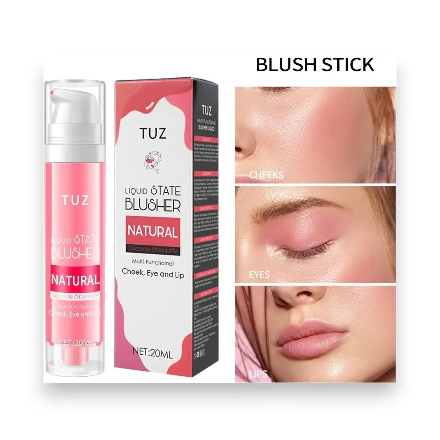 TUZ Liquid State Blusher Natural  20ml