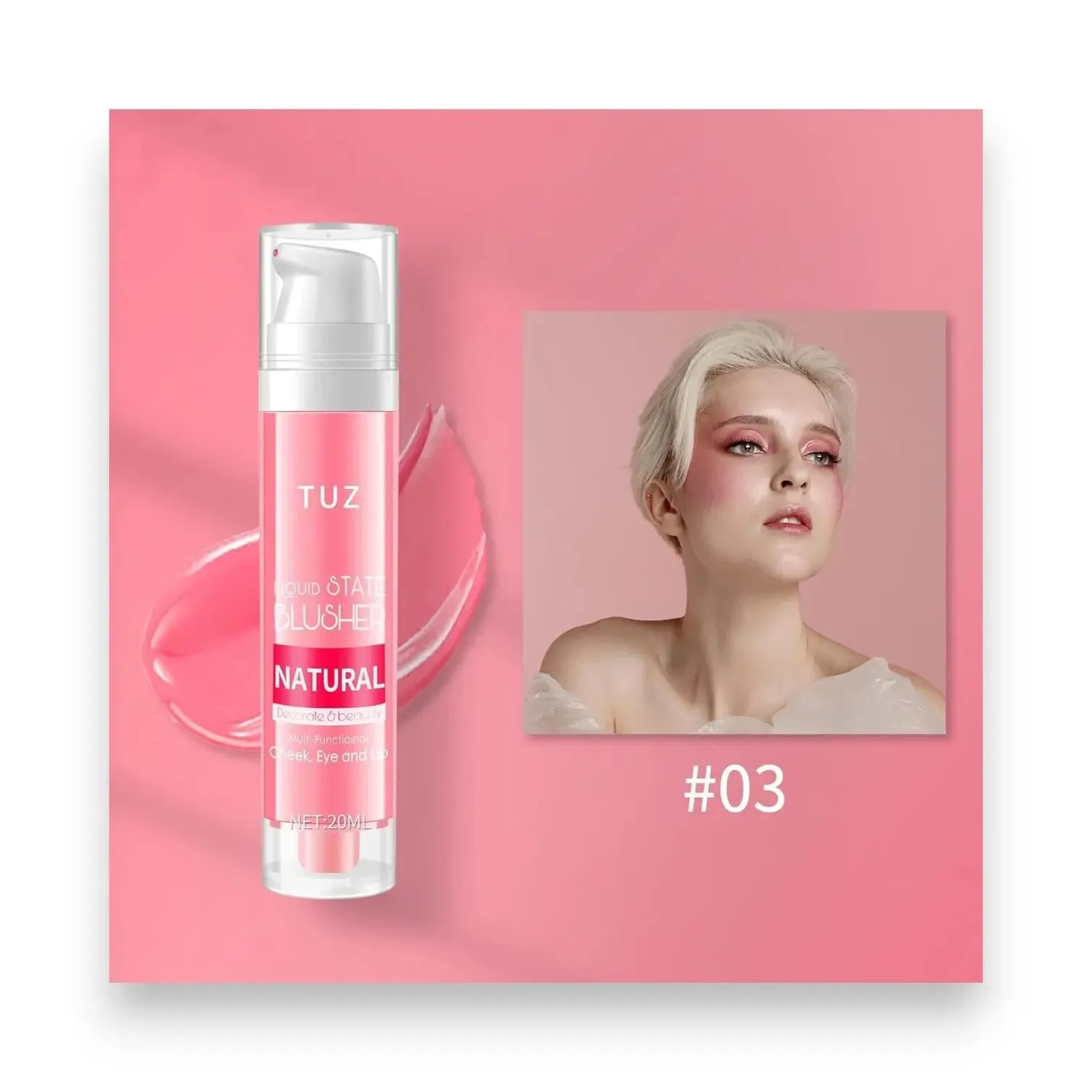 TUZ Liquid State Blusher Natural  20ml
