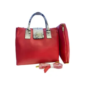 Vernika Tote Bag Prink Handle