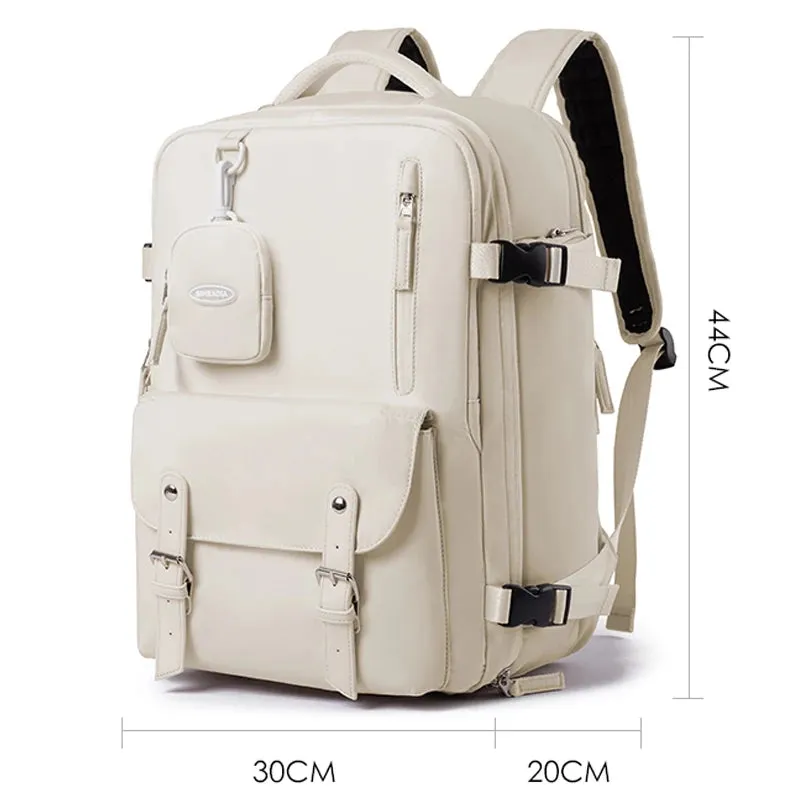 Women's 15.6" Laptop Versatile Waterproof Multiple Compartments | Travel Business School Carry-on Backpack